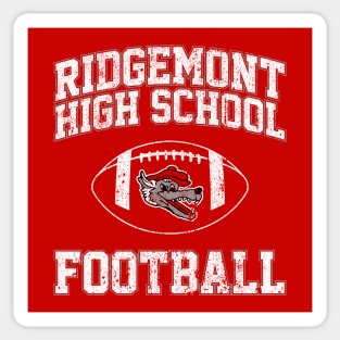 Ridgemont High School Football Sticker